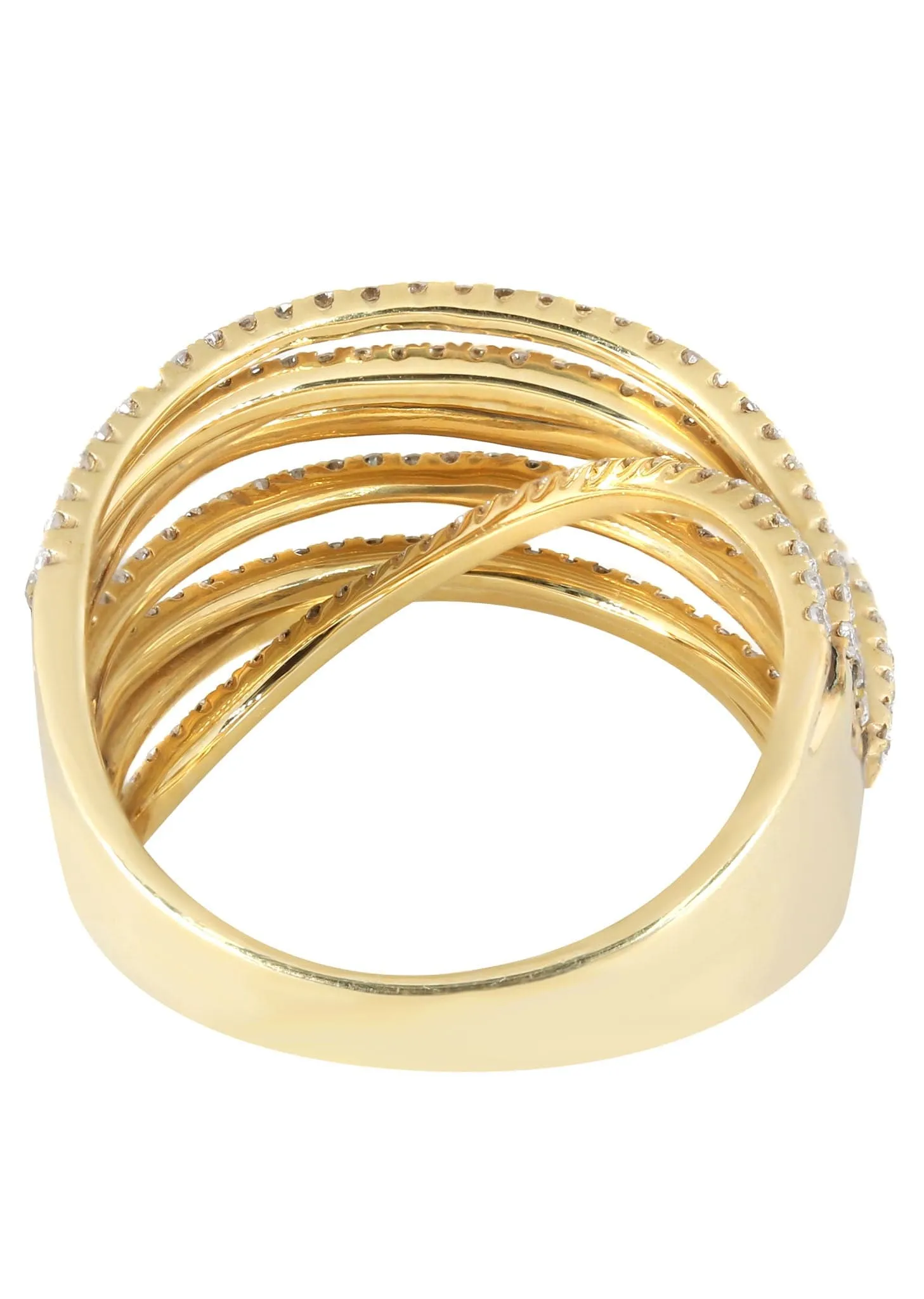 14K Ladies Diamond Cocktail Ring | 1.37 Carats | 6.47 Grams