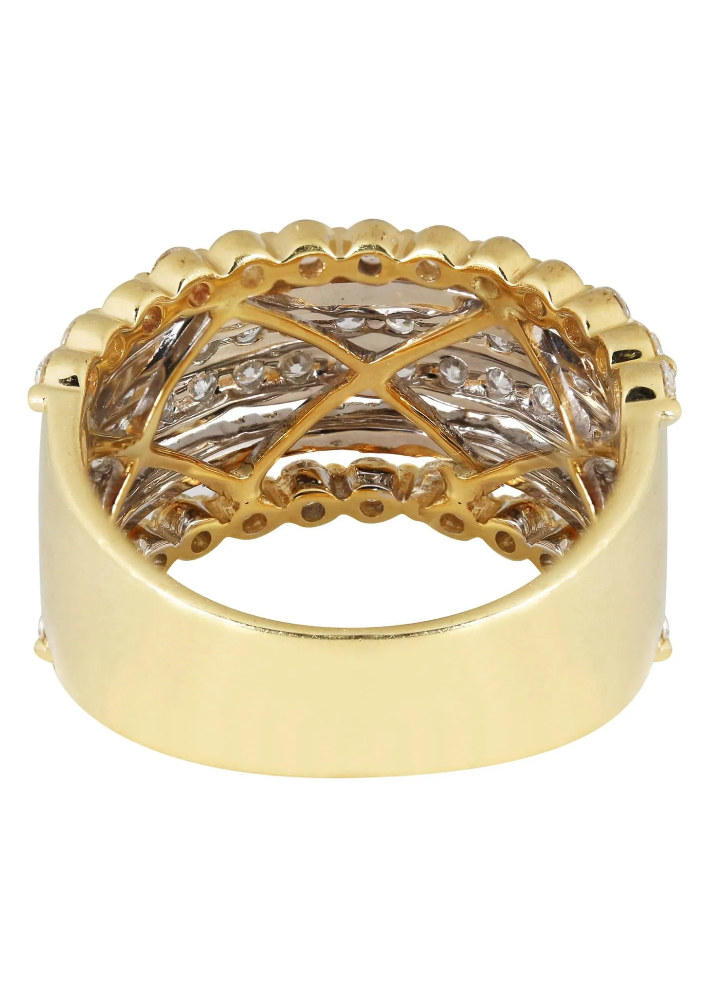 14K Ladies Diamond Cocktail Ring | 1.97 Carats | 8.3 Grams