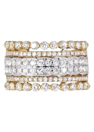14K Ladies Diamond Cocktail Ring | 1.97 Carats | 8.3 Grams