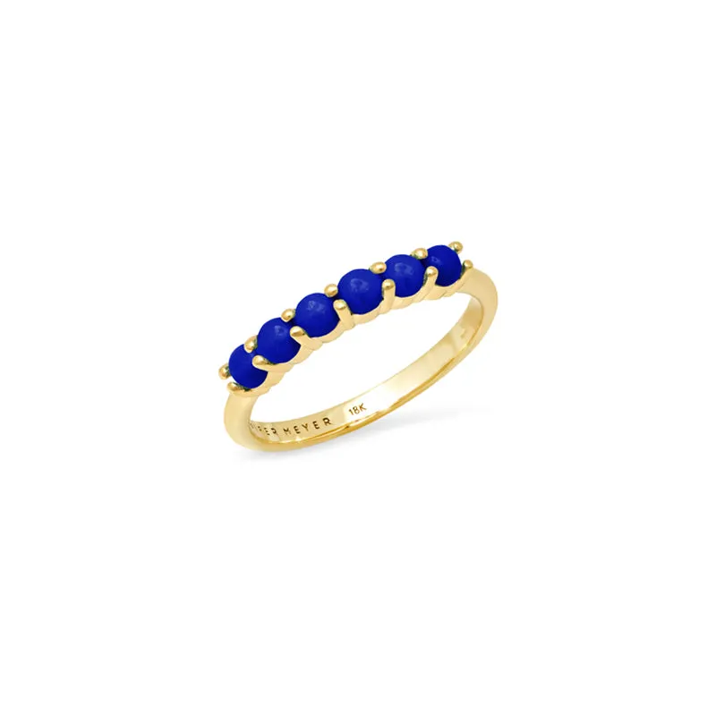 4-Prong Lapis Ring