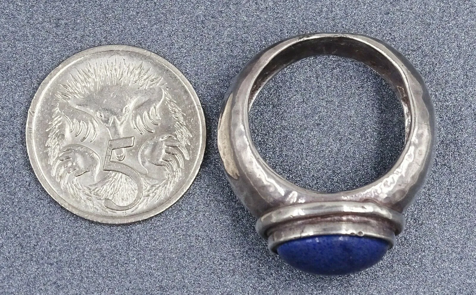 925 Sterling Silver Lapis Ring