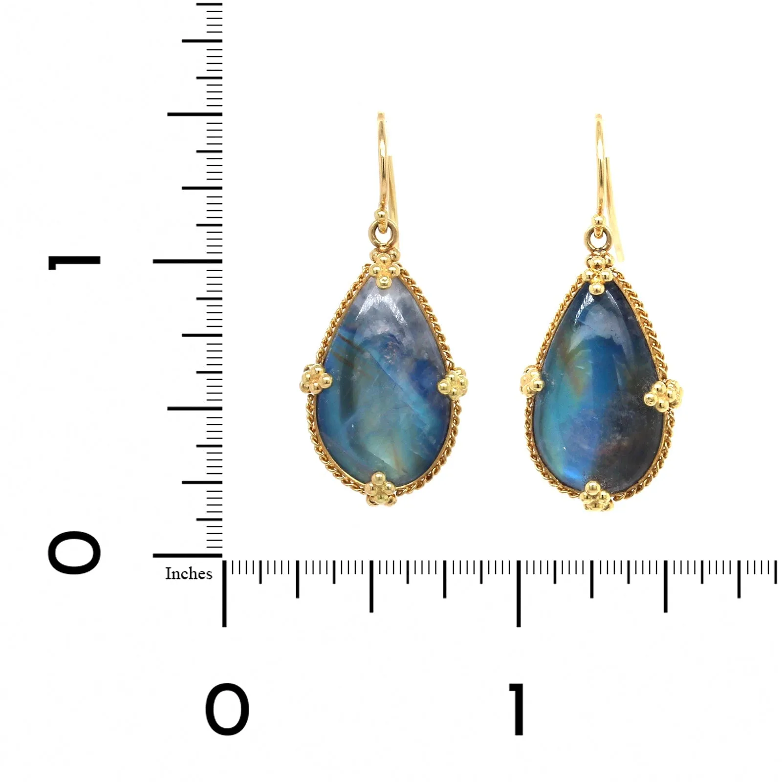 Amali 18K Yellow Gold Moonstone Drop Earrings