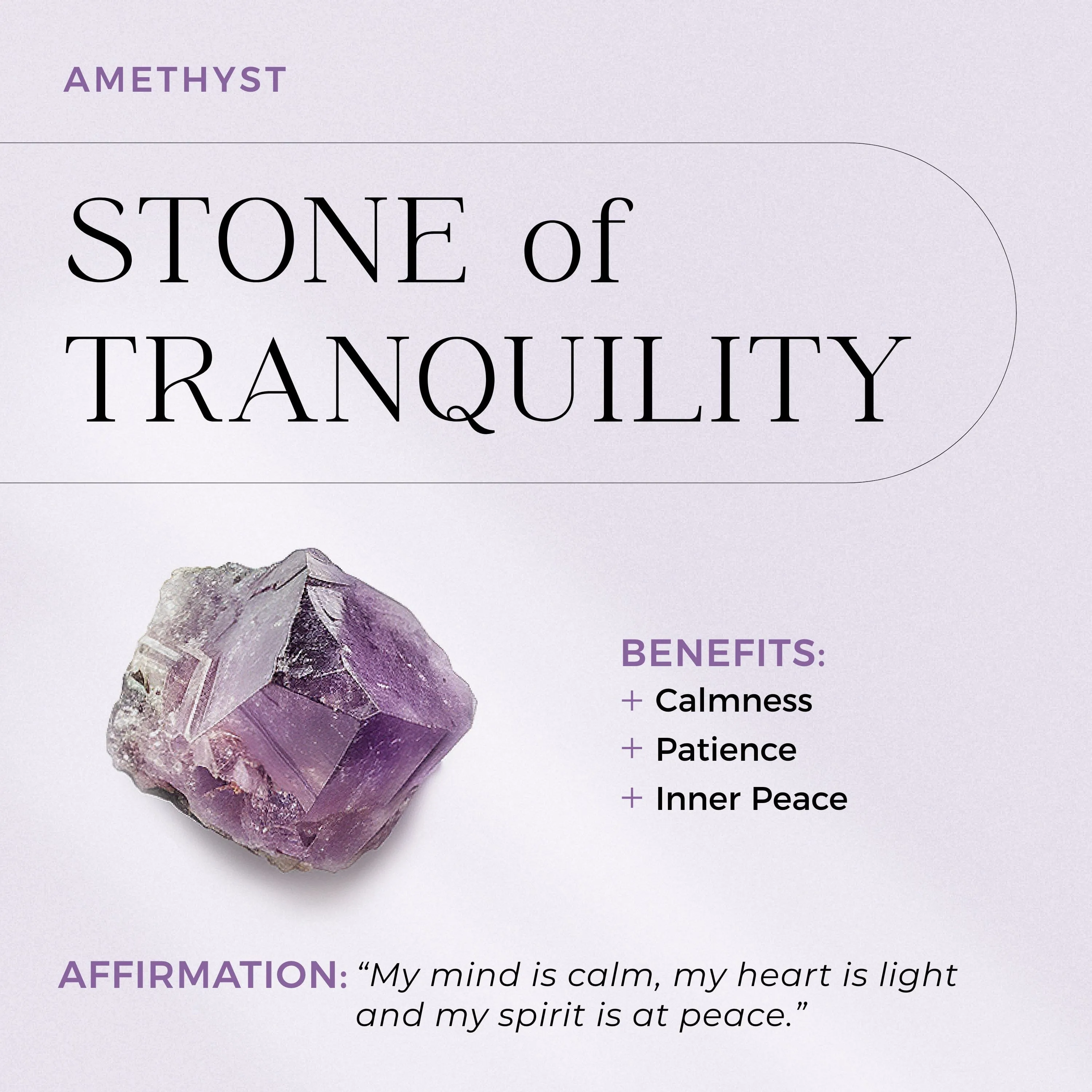 Amethyst Diamond Necklace Sway - February Birthstone