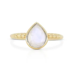 Amie Moonstone Gold Stacker