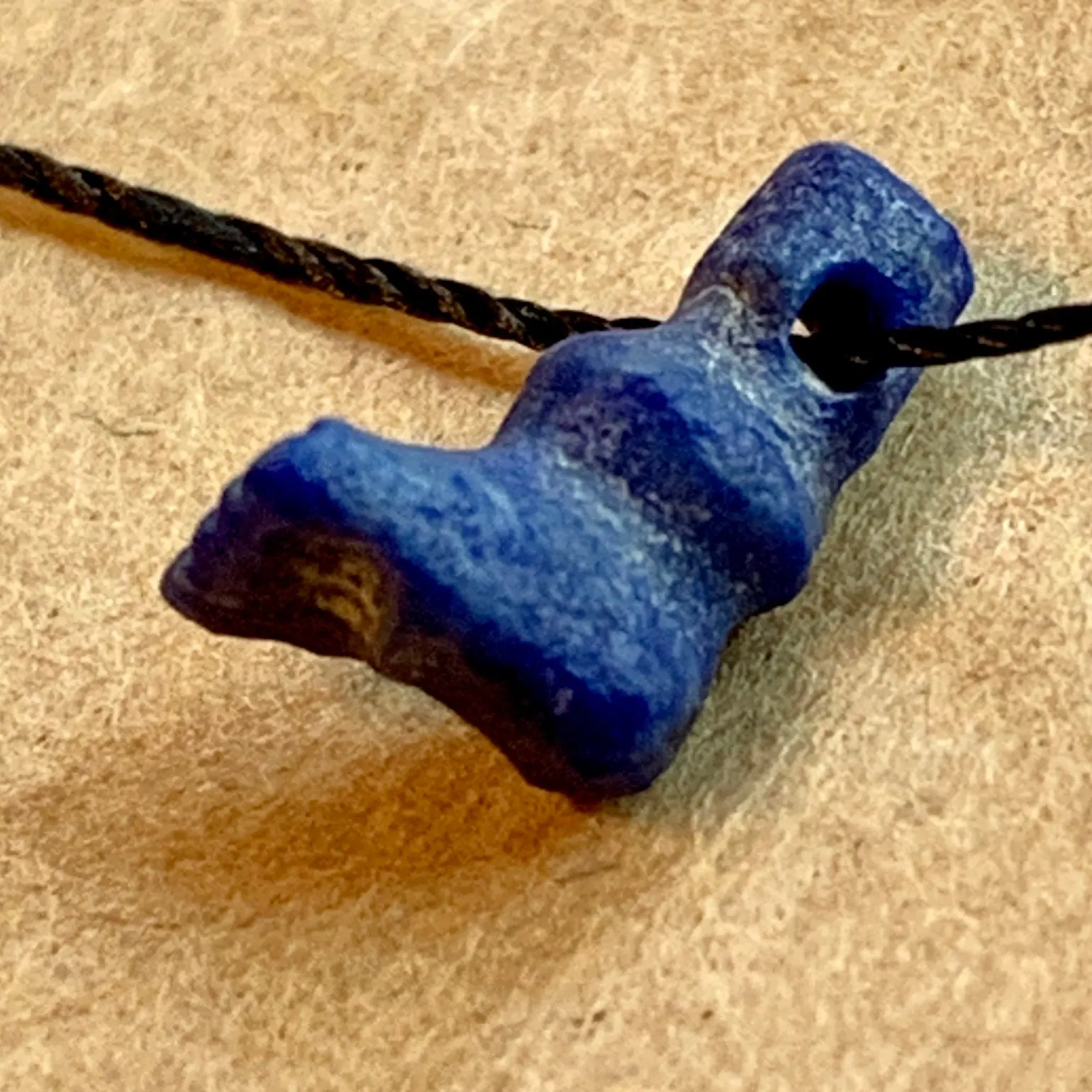 Ancient Lapis Foot Fetish, Afghan