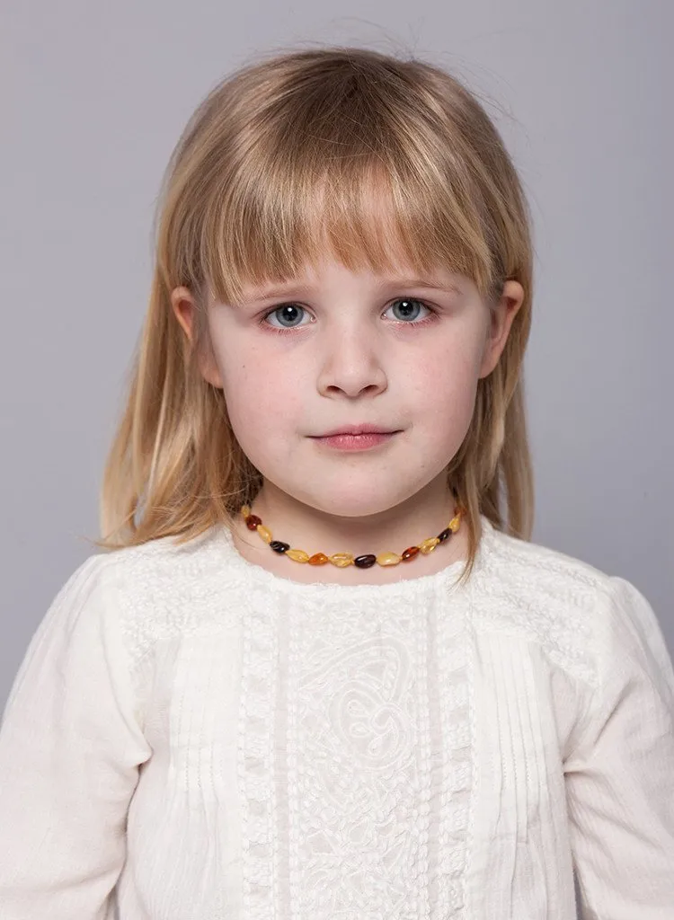 BERNSTEINKETTE FÜR KINDER AUS 100 % BALTISCHEM BERNSTEIN