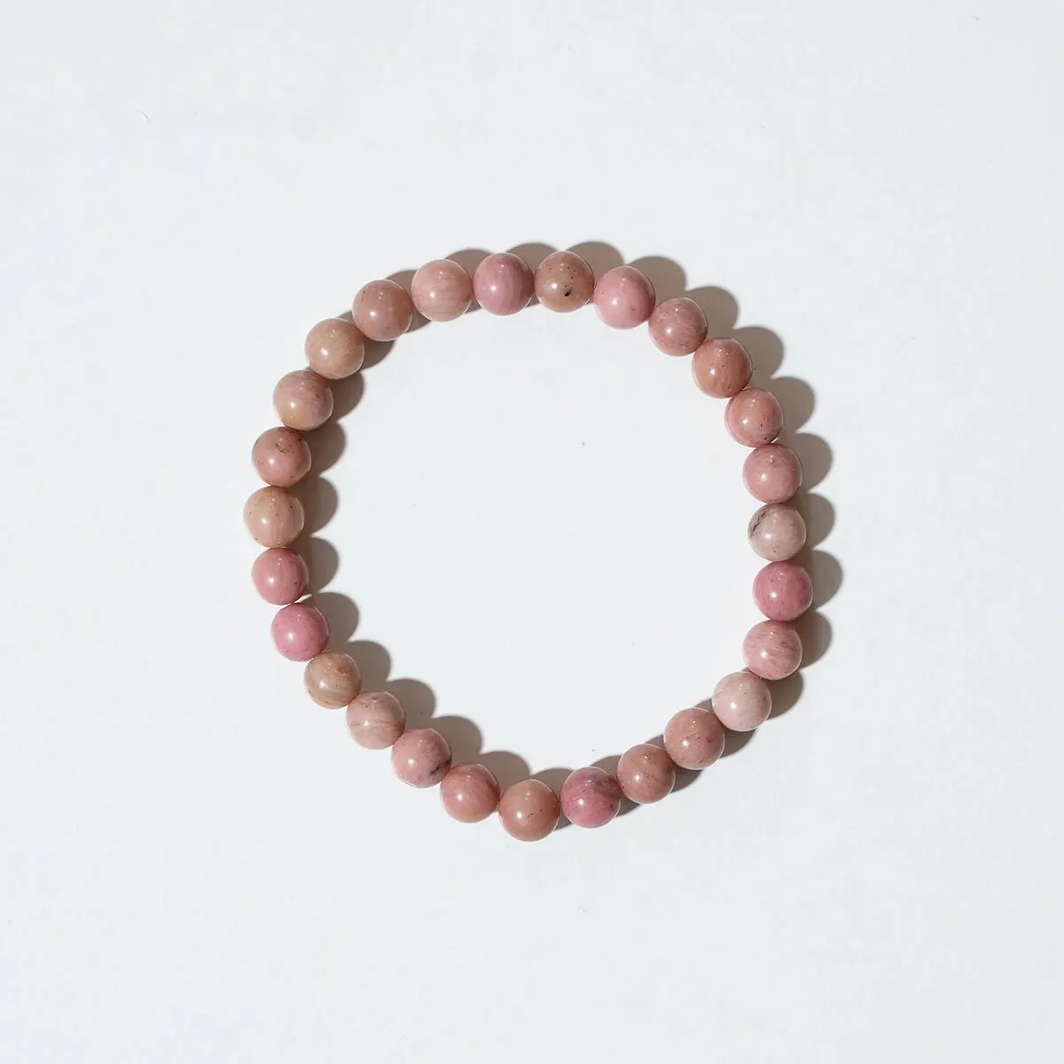 Berry Kids Bracelet in Dusty Rose Rodochrosite by Nirrimis