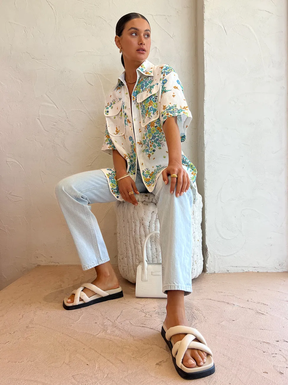 By Johnny Roma Floral Shirt in Roma Floral