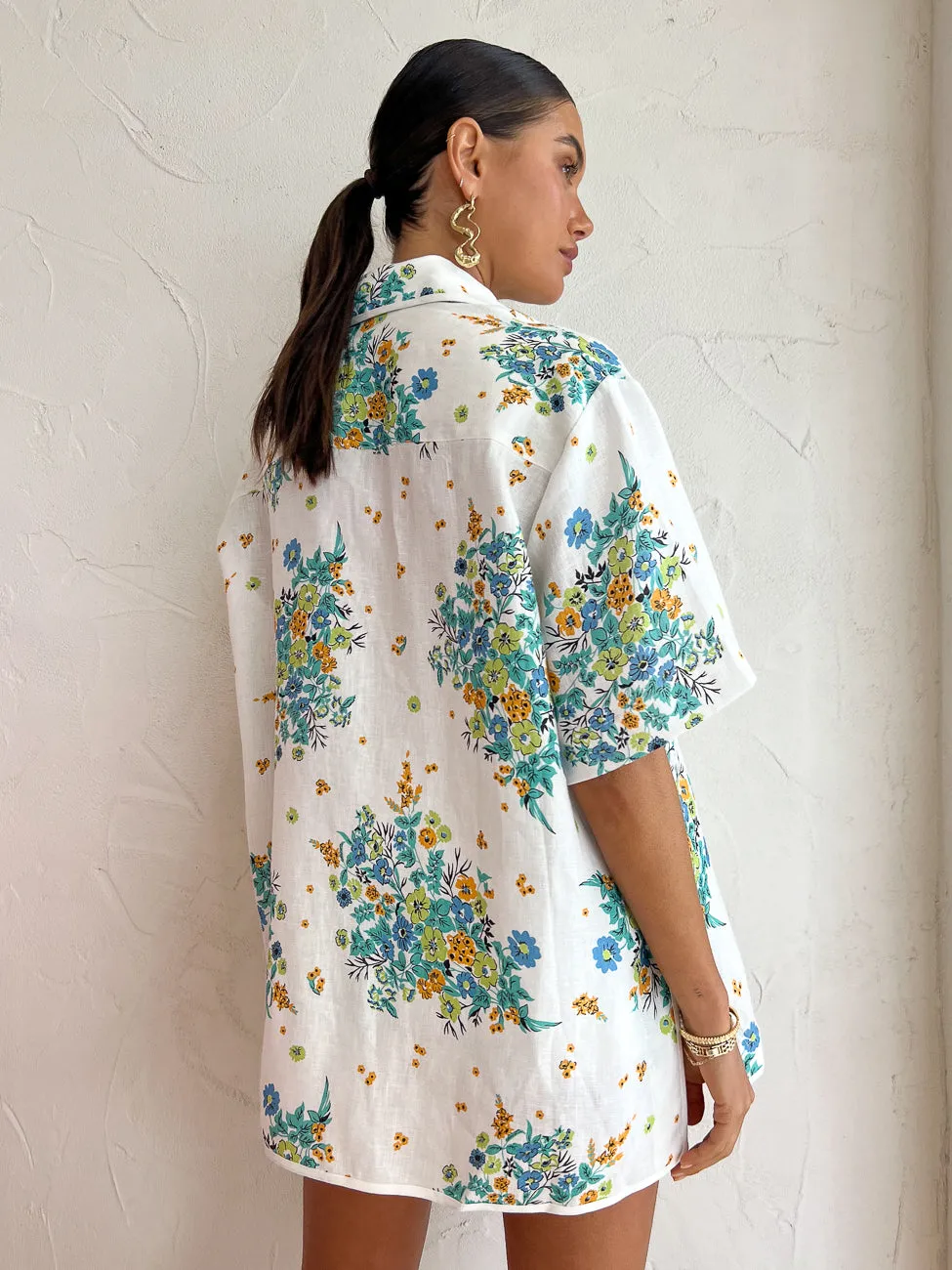By Johnny Roma Floral Shirt in Roma Floral
