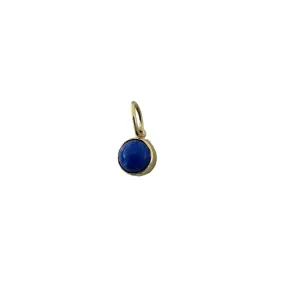 Cabochon Lapis Pendant