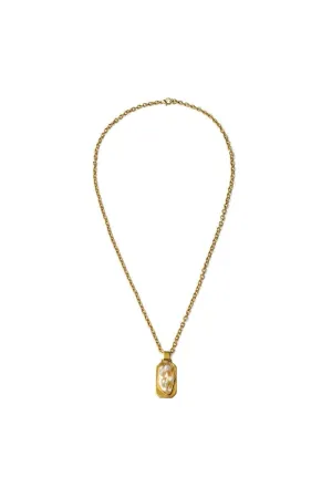CHAIN WITH PEARL PENDANT NECKLACE