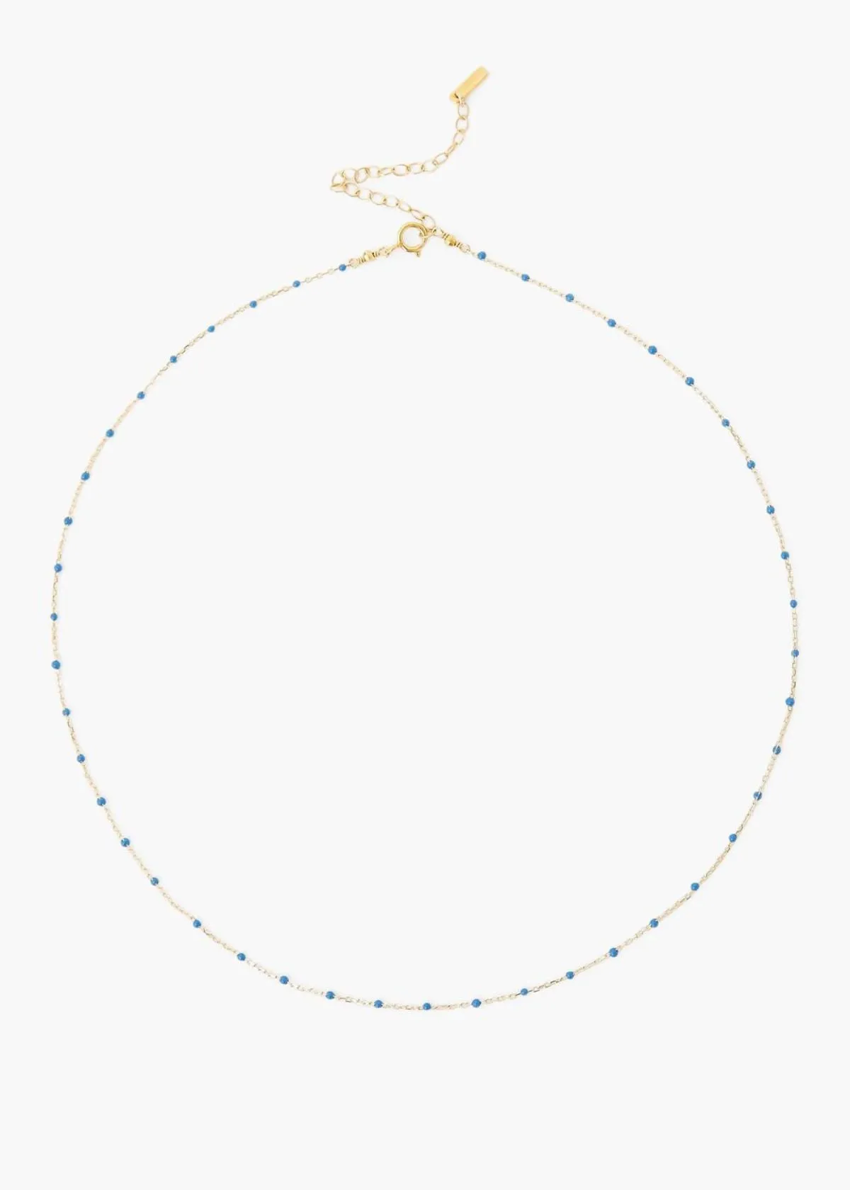 CHAN LUU Stone Blue Beaded Necklace