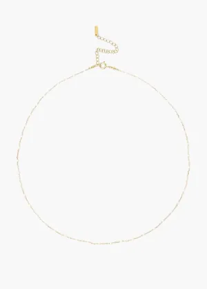 CHAN LUU White Beaded Necklace