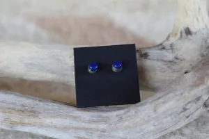 Dainty Lapis Studs