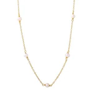 Dainty Pearls Necklace