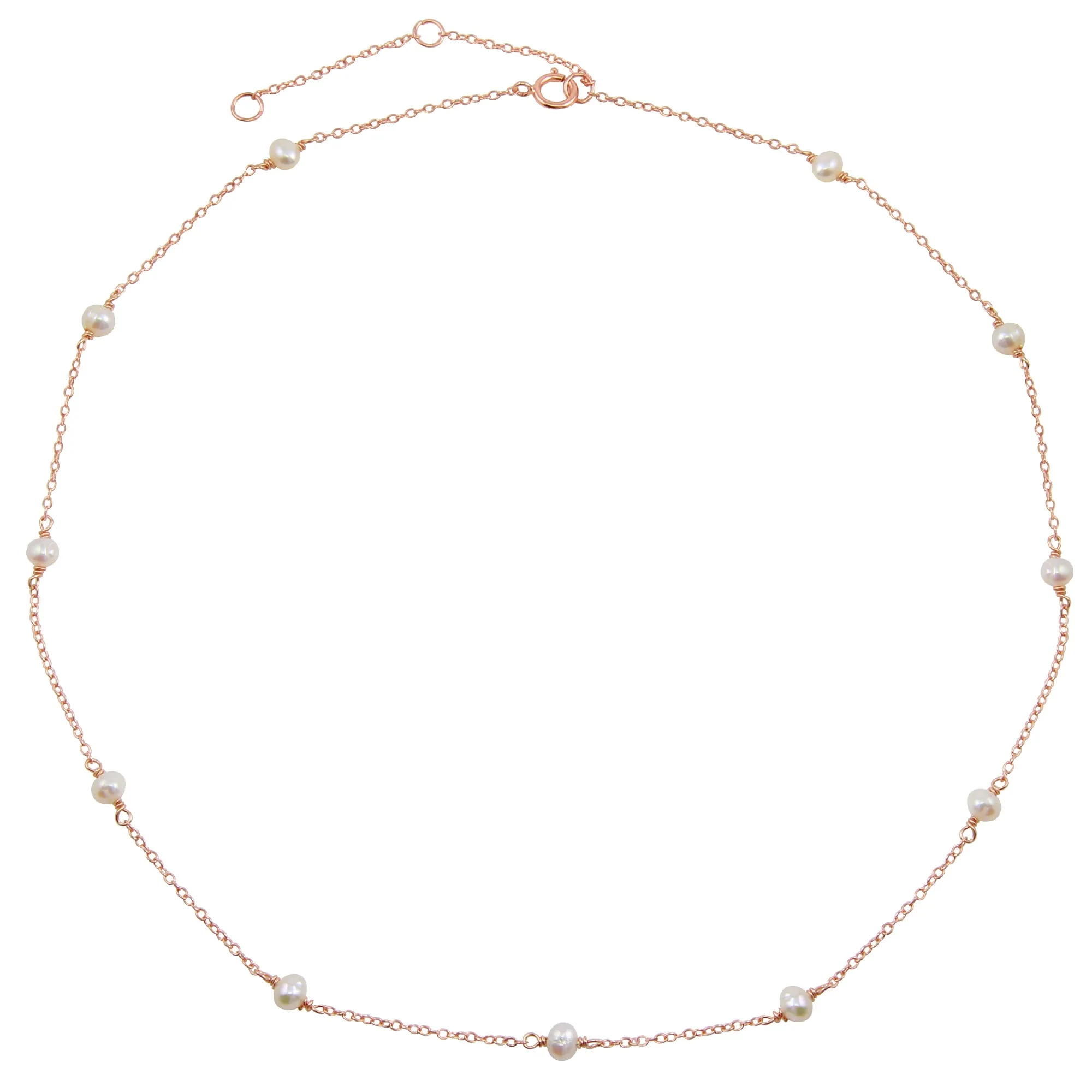 Dainty Pearls Necklace