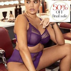 Elomi Matilda UW Plunge Bra in Iris EL8900