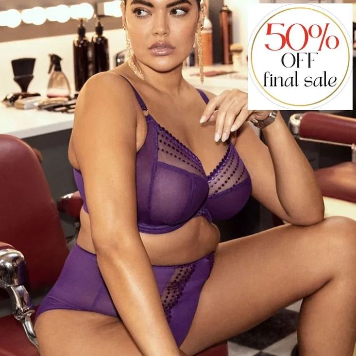 Elomi Matilda UW Plunge Bra in Iris EL8900