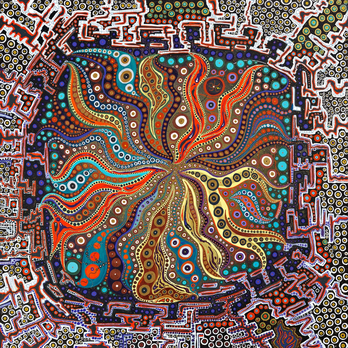 Fire - meditation artwork