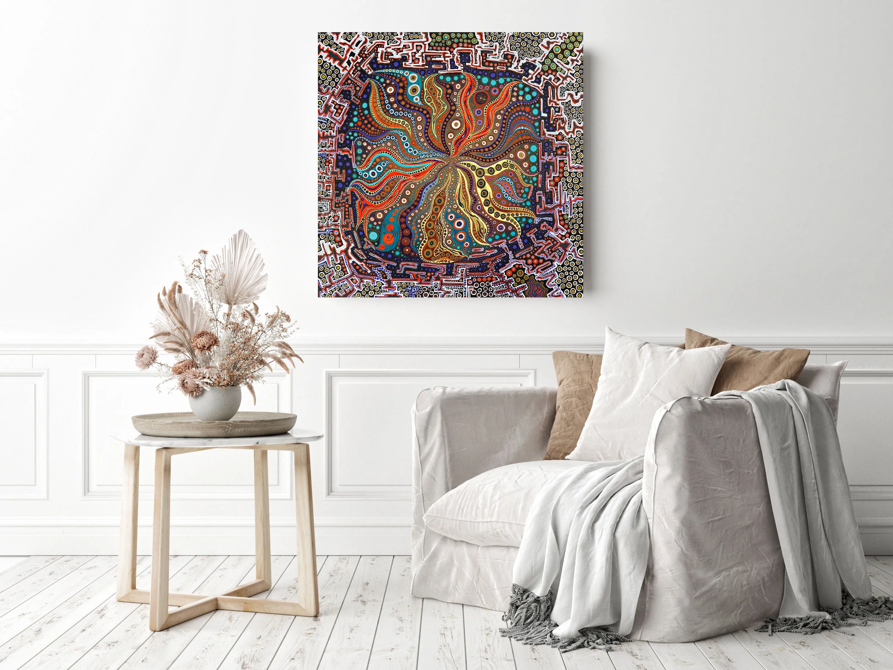 Fire - meditation artwork