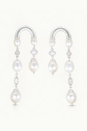 Florence Silver Earrings