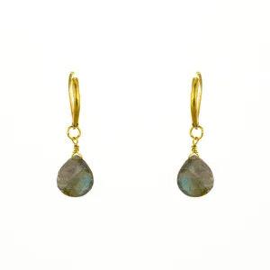 Labradorite Gemstone earring