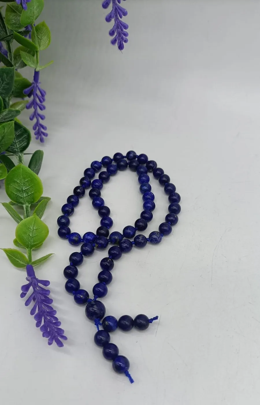 Lapis Lazuli AAA High Quality 54 Mala Beads 6mm with Bracelet Included
