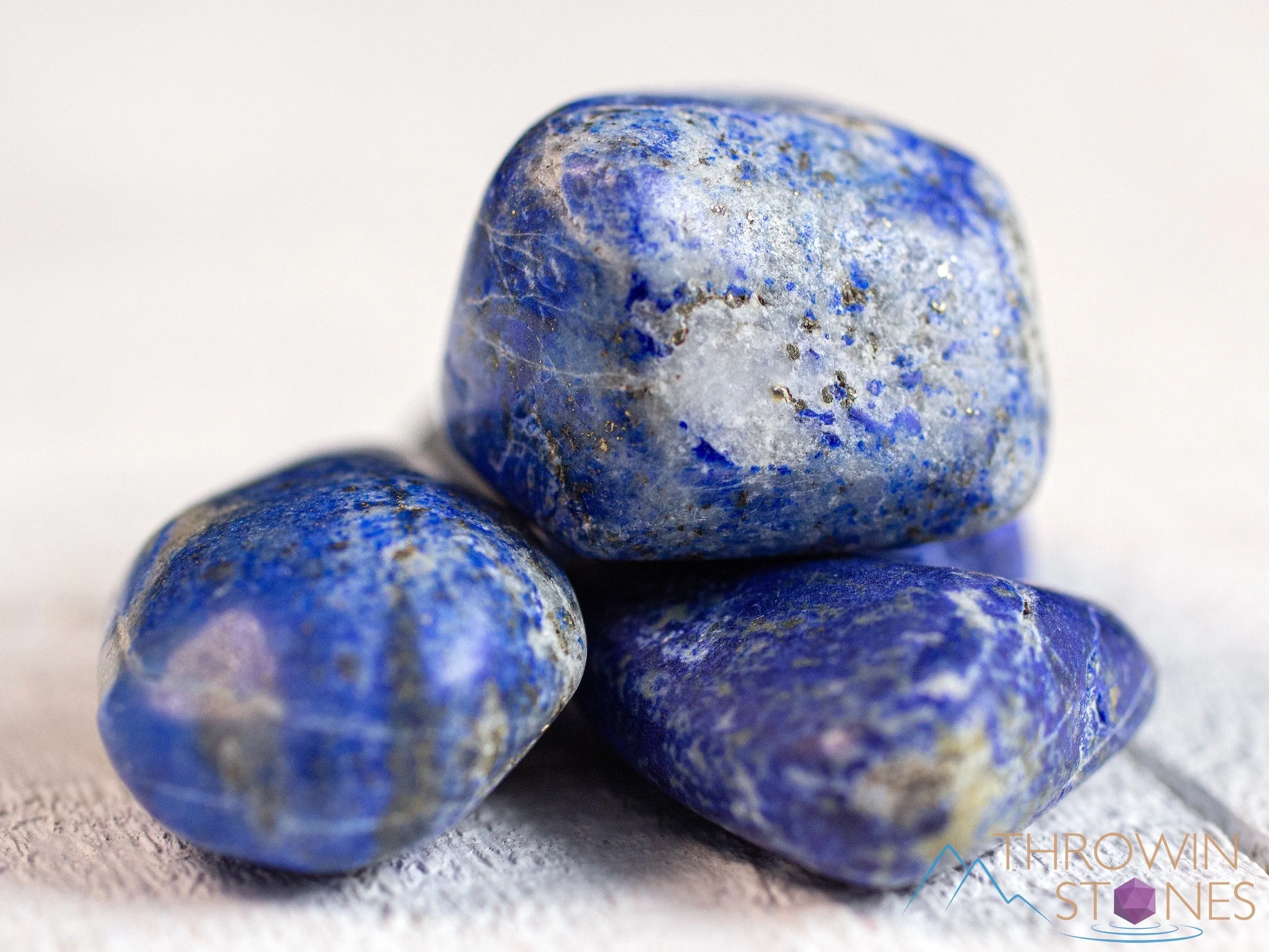 LAPIS LAZULI Tumbled Stones - Irregular  - Tumbled Crystals, Self Care, Healing Crystals and Stones,  E0884