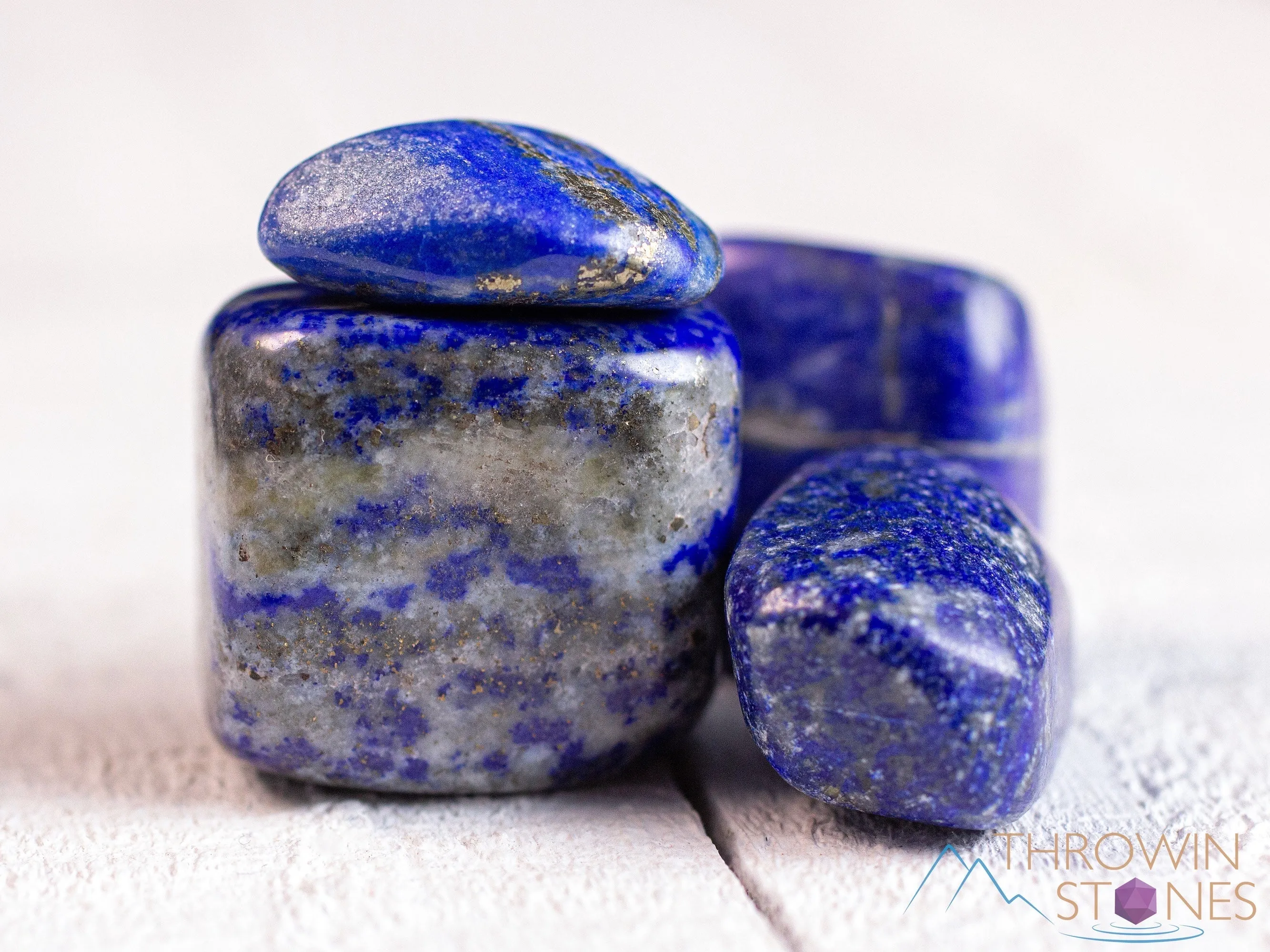 LAPIS LAZULI Tumbled Stones - Irregular  - Tumbled Crystals, Self Care, Healing Crystals and Stones,  E0884