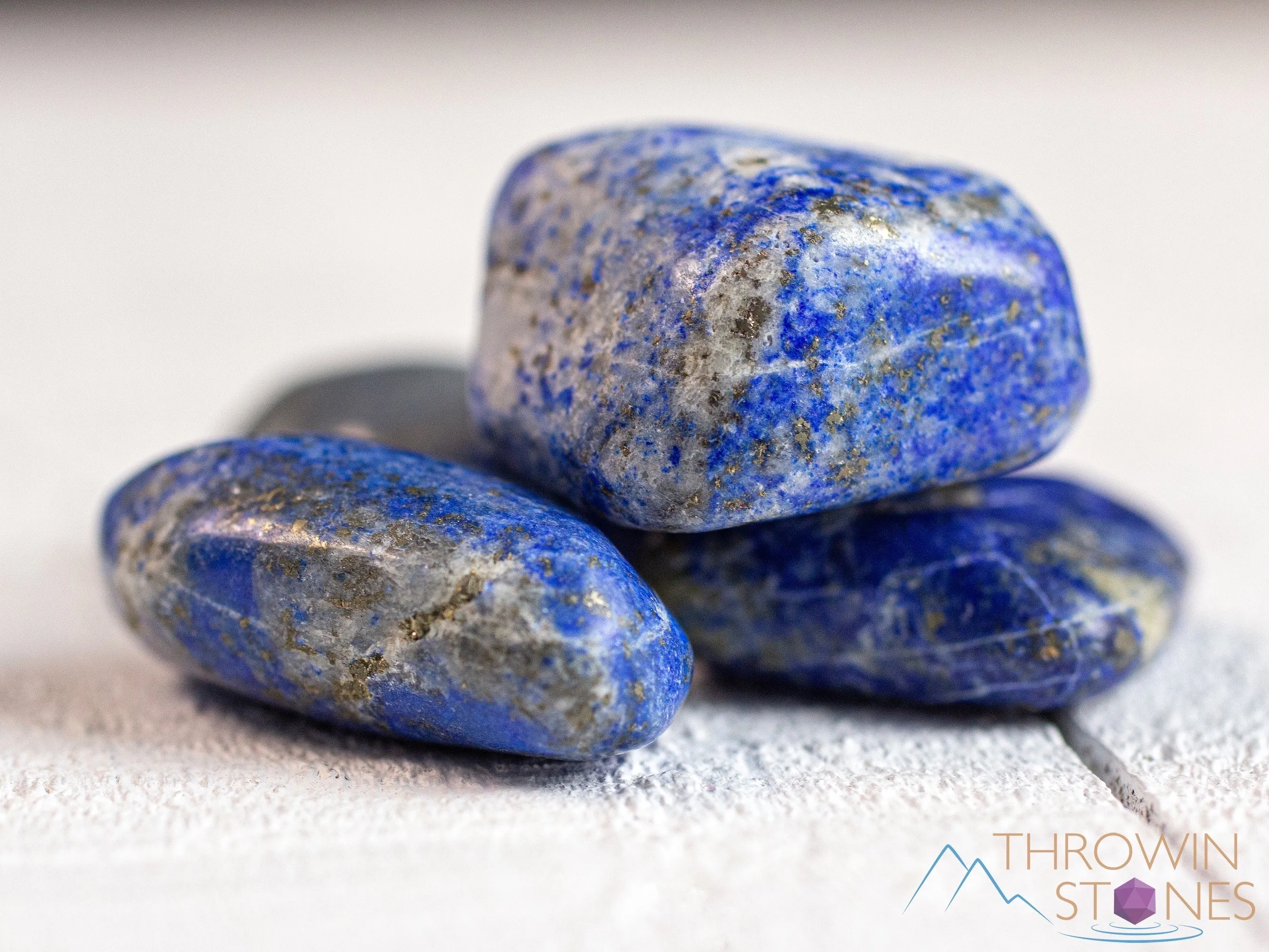 LAPIS LAZULI Tumbled Stones - Irregular  - Tumbled Crystals, Self Care, Healing Crystals and Stones,  E0884
