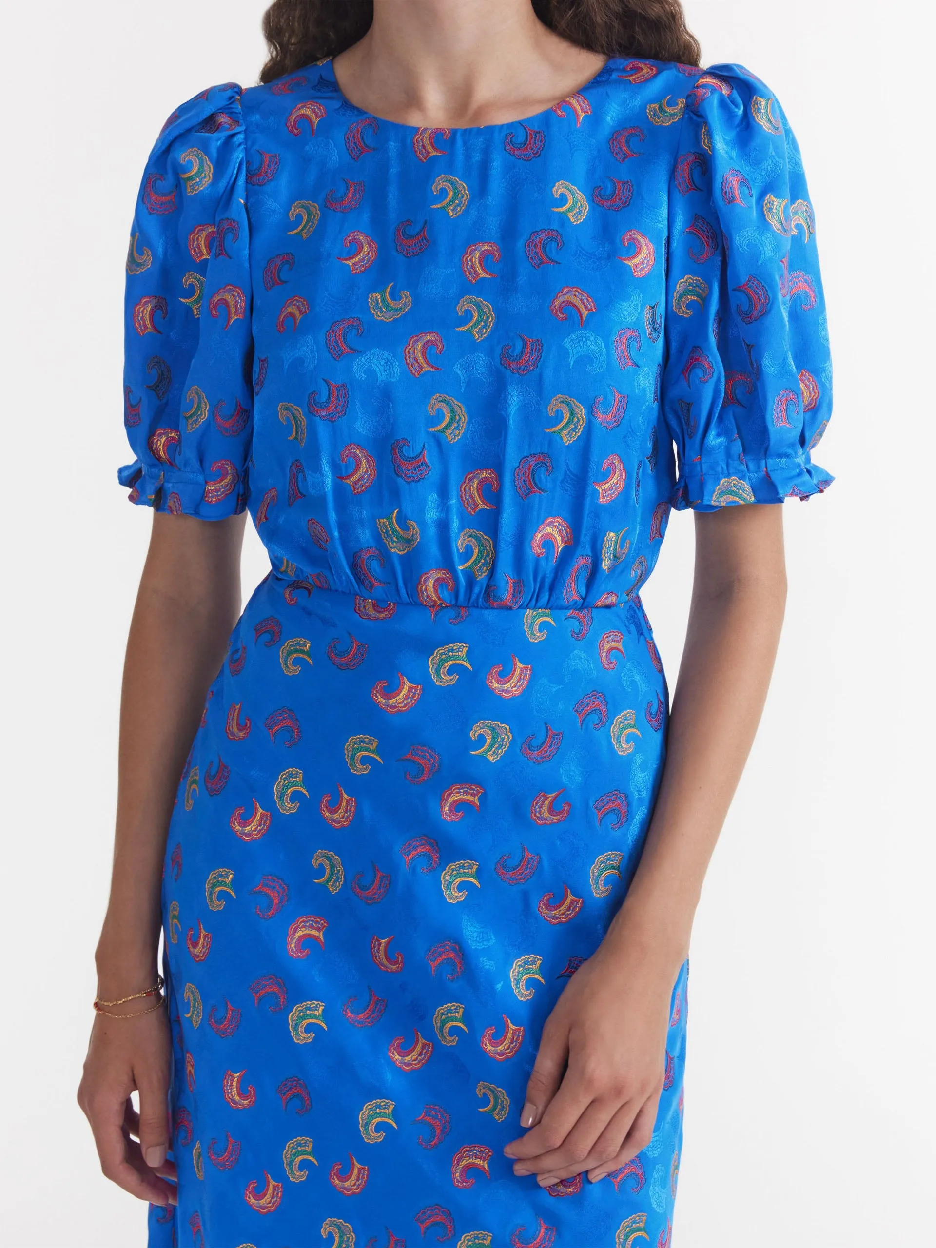 Lapis multi Vida D dress