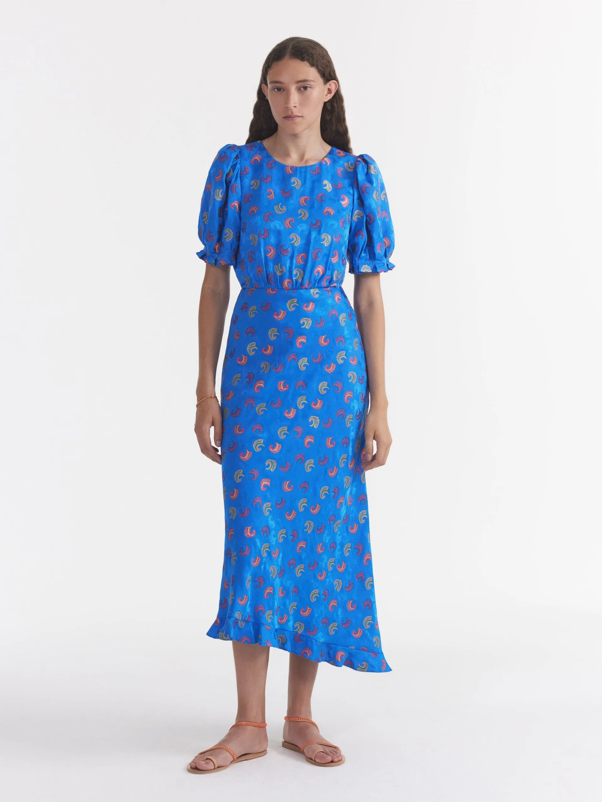Lapis multi Vida D dress