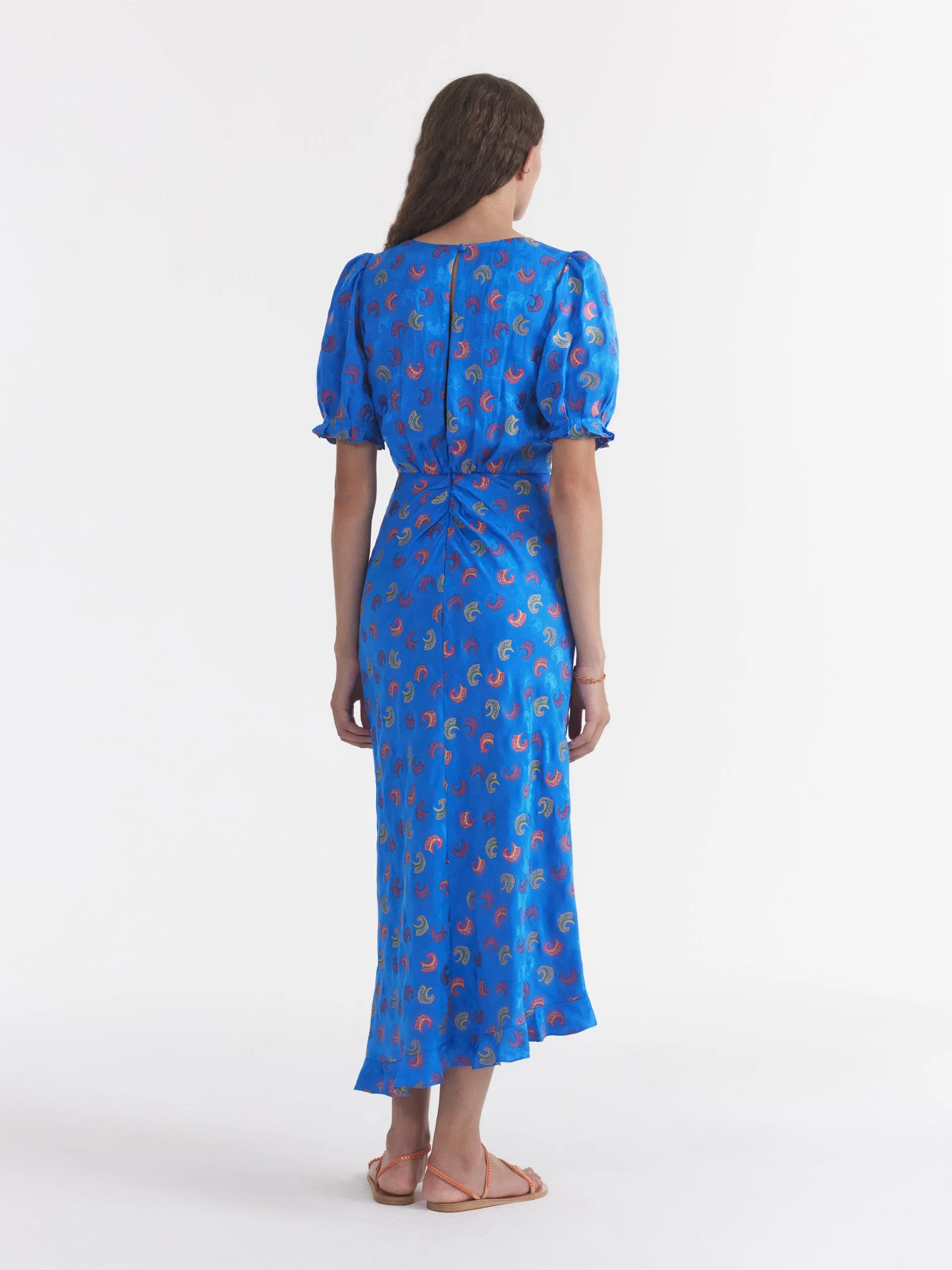 Lapis multi Vida D dress