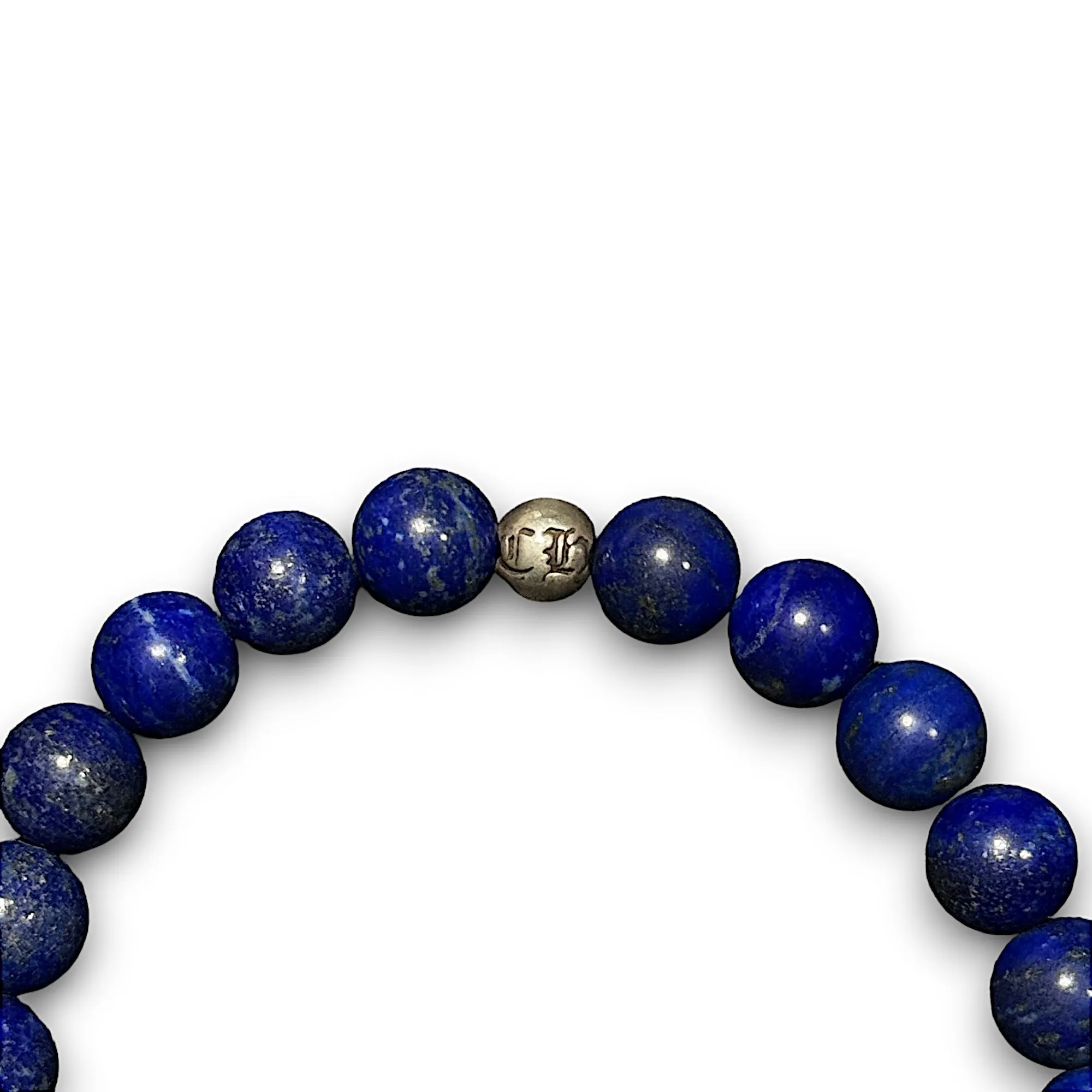 Lapiz Lazuli CH Plus Beaded Bracelet