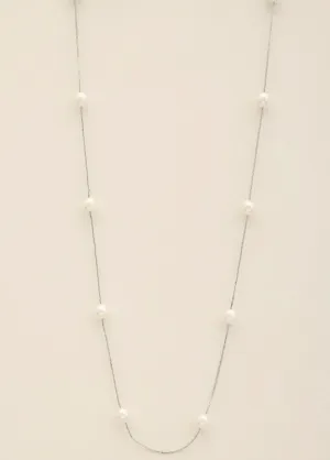 Long Pearl Necklace
