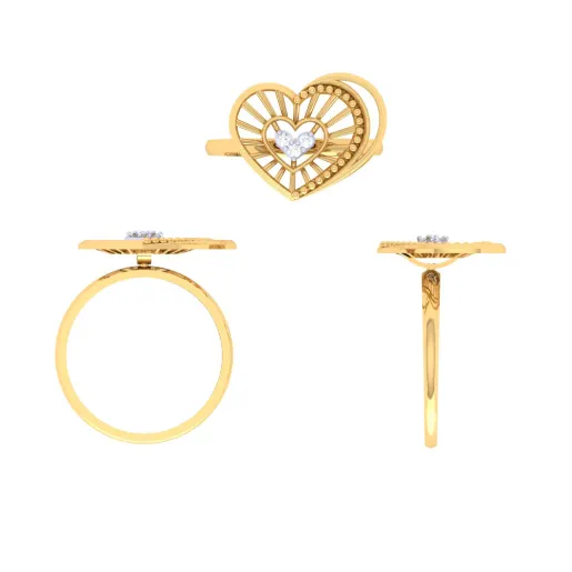 Love Gold Rings With Immaculate Craftsmanship