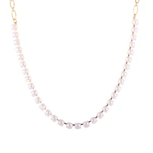 Medium Classic Necklace in "Pearl" *Custom*
