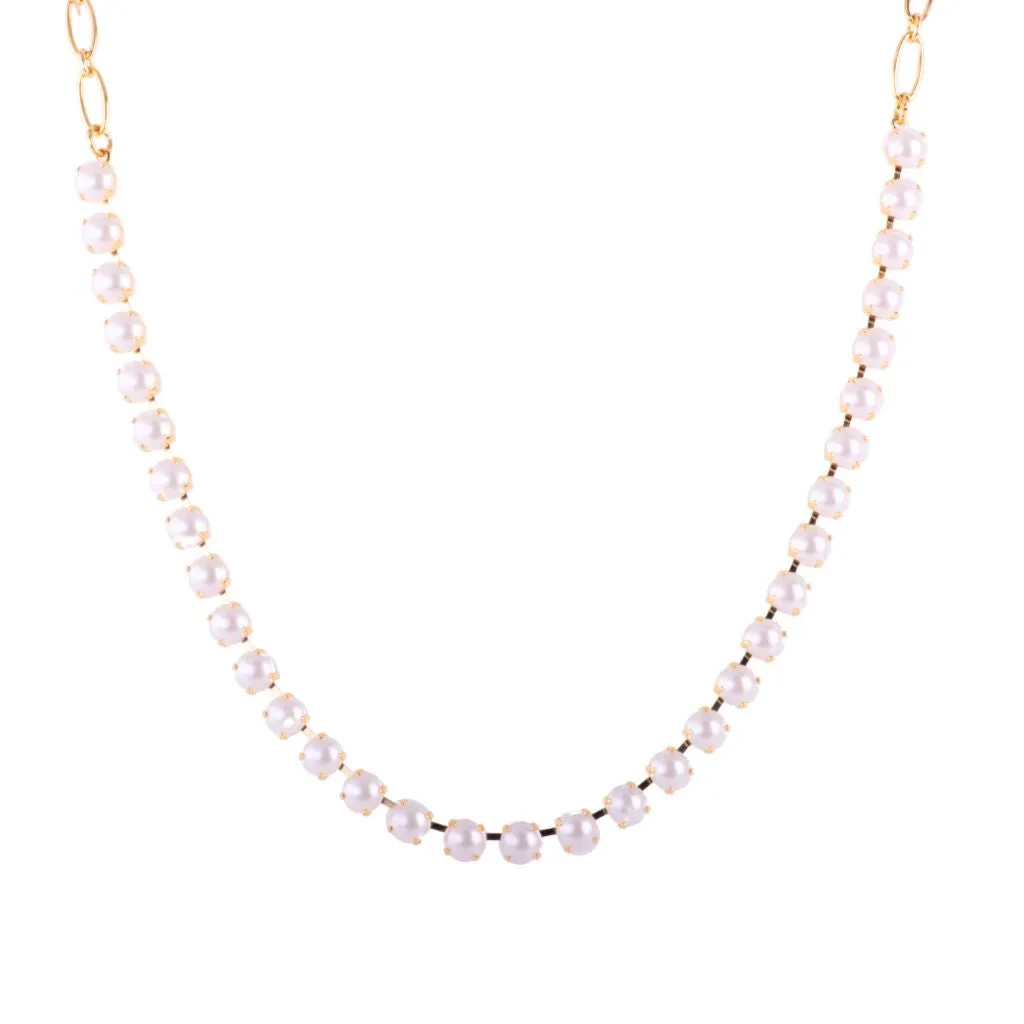 Medium Classic Necklace in "Pearl" *Custom*