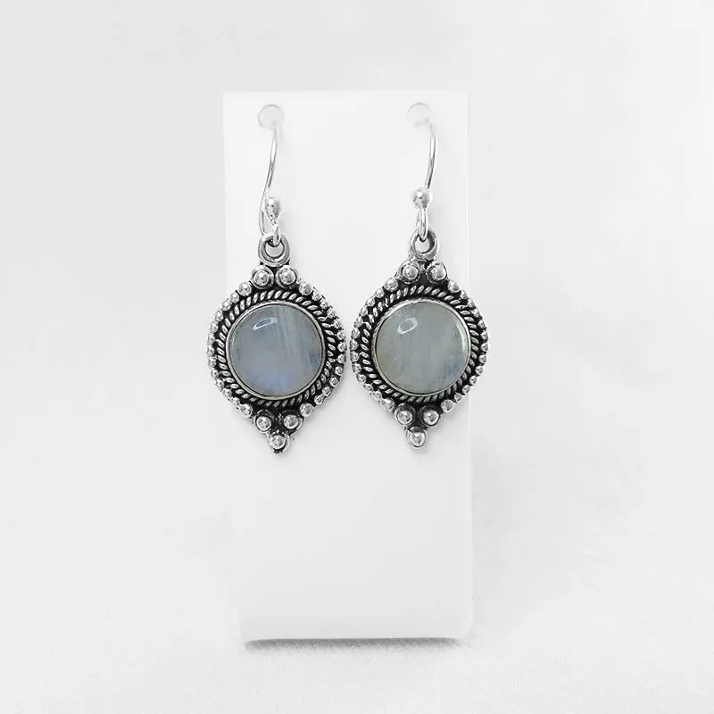 Moonstone Dangling Earrings