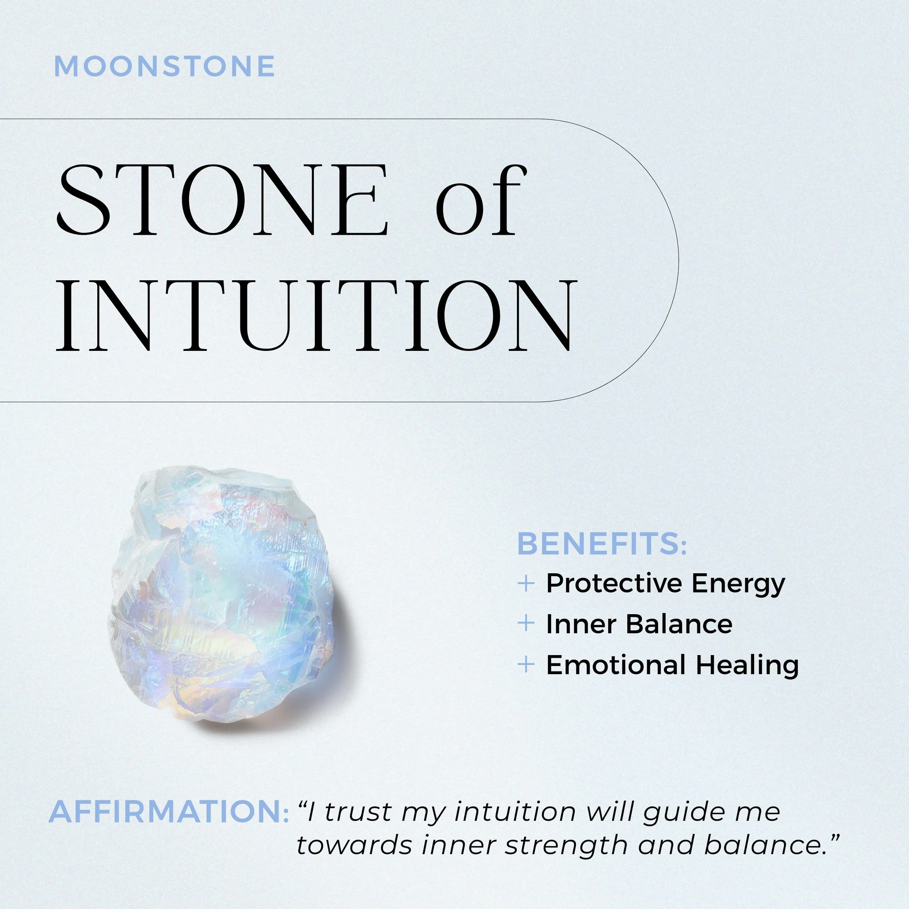 Moonstone Ring - Petite Raw Allure