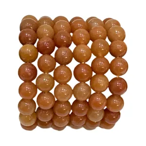 Natural Gemstone Bracelet Stack 8cm
