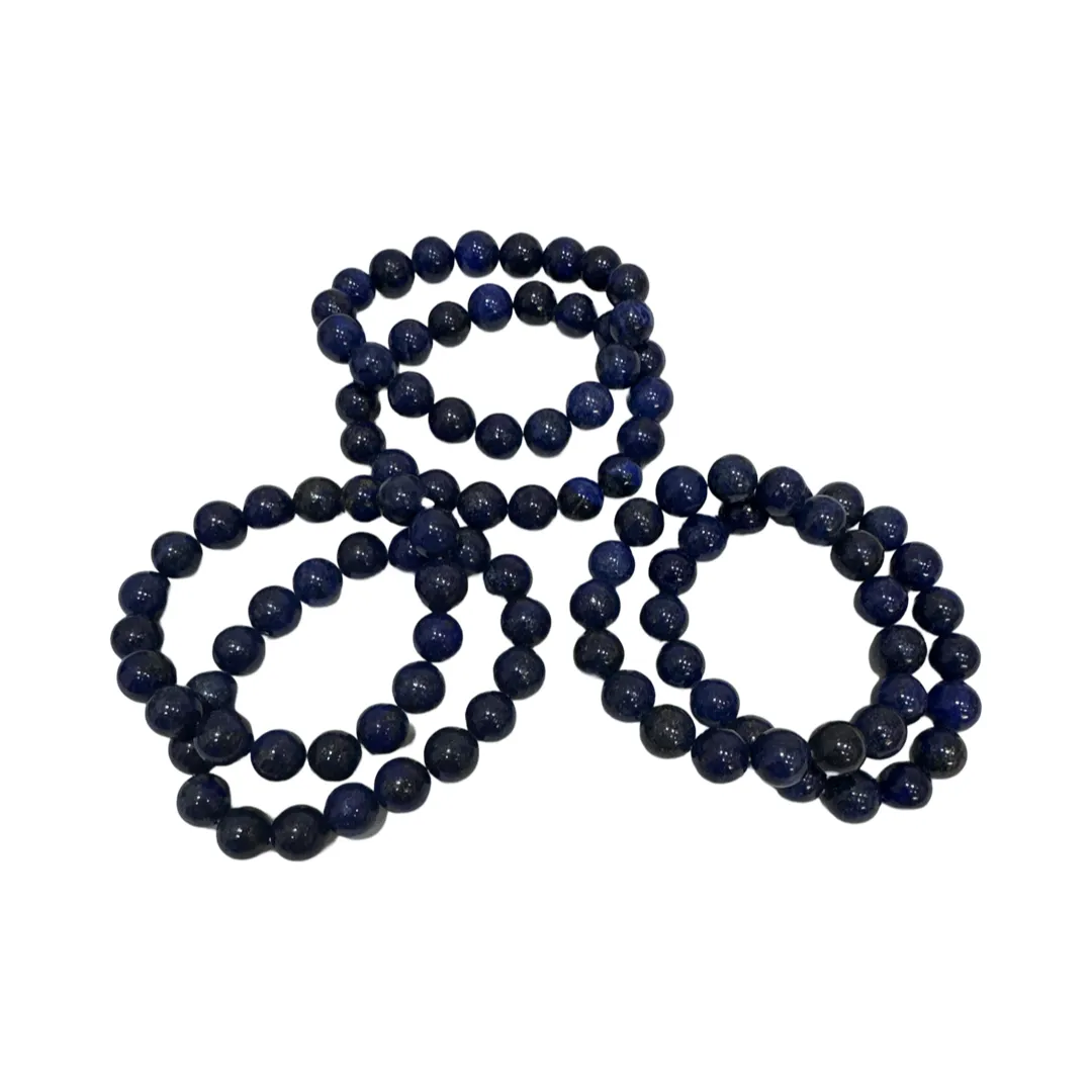 Natural Gemstone Bracelet Stack 8cm