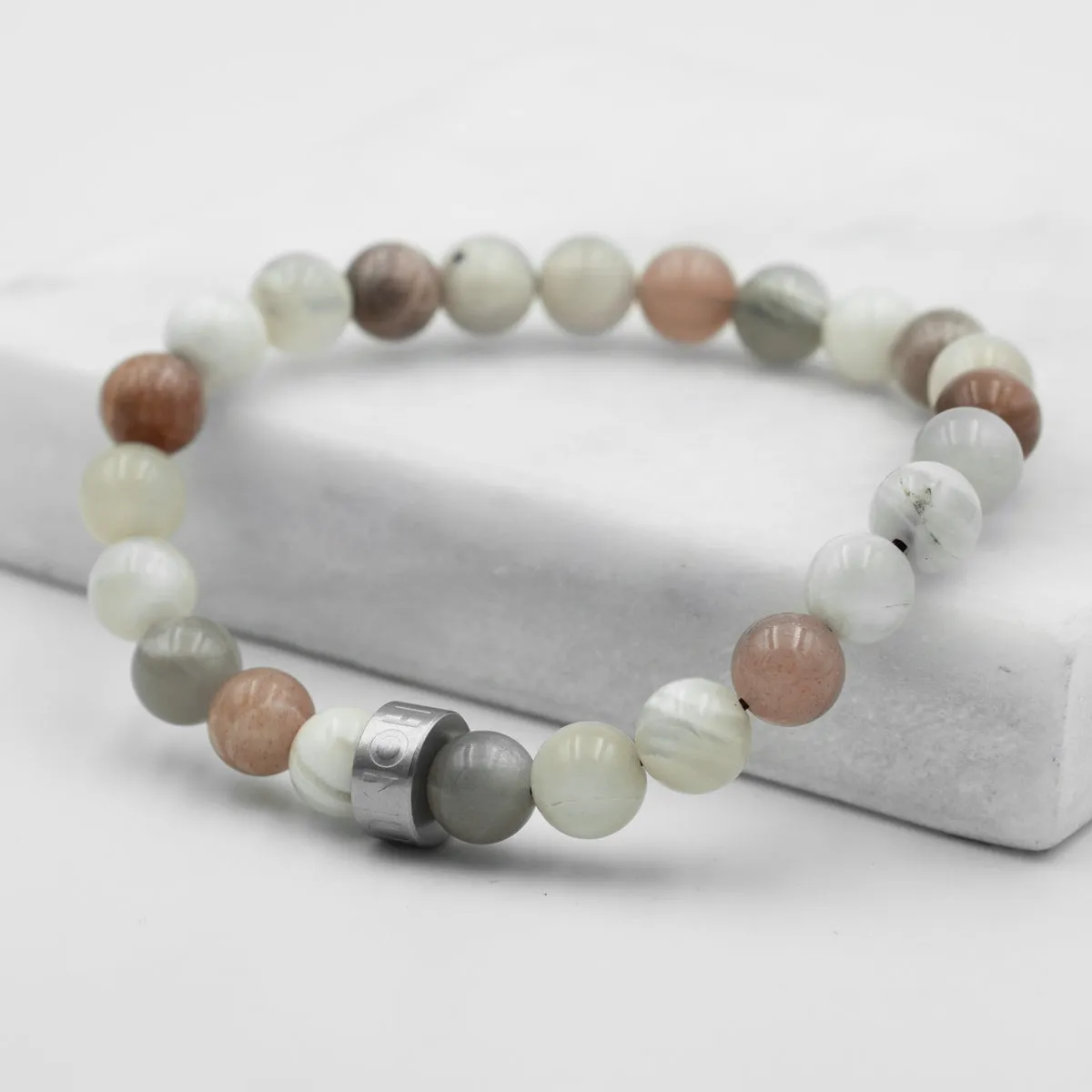 Peach Moonstone 8mm