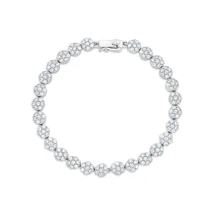 Radiant Circle Tennis Bracelet
