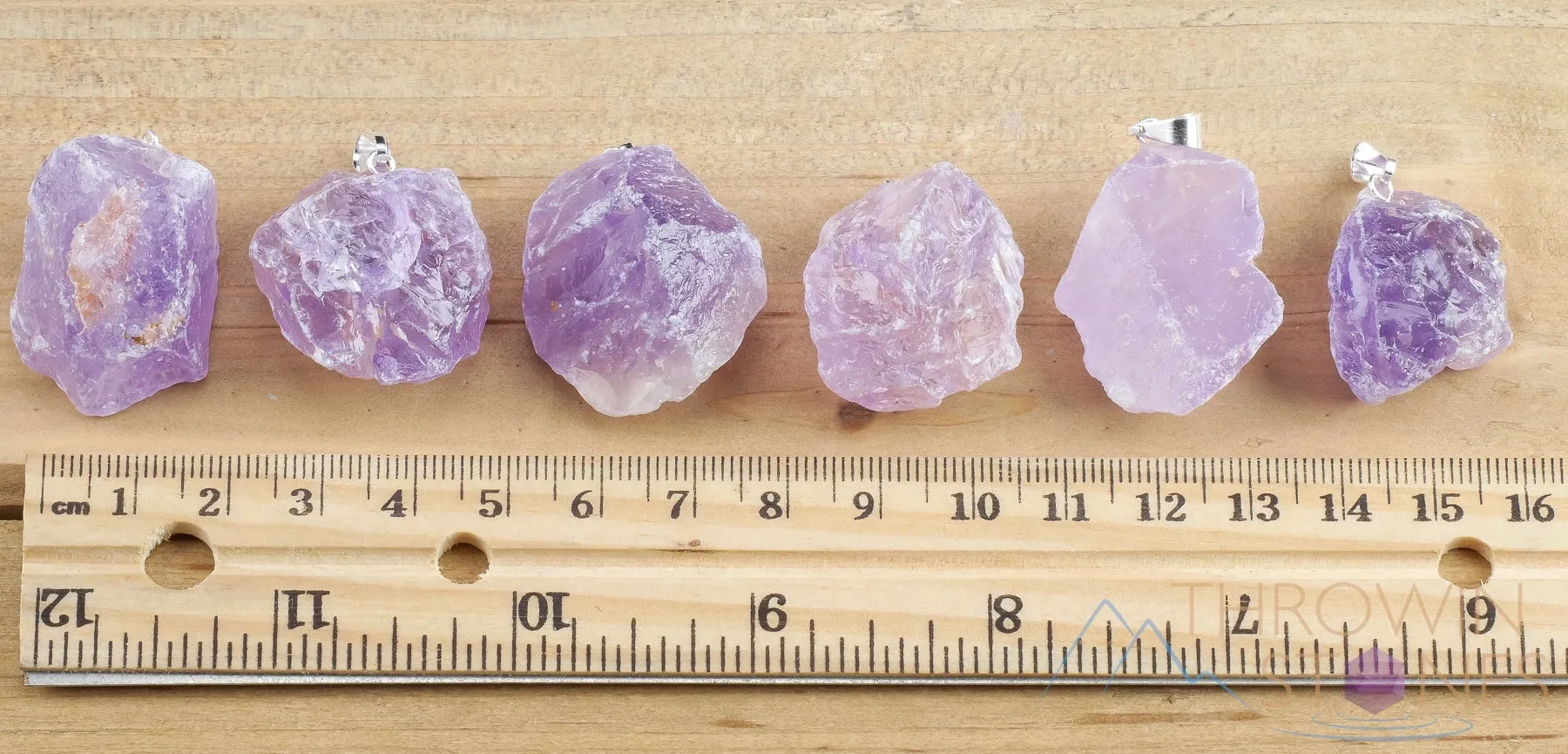 Raw AMETHYST Crystal Pendant - Raw Crystal Necklace, Birthstone, Handmade Jewelry, Healing Crystals and Stones, E1357