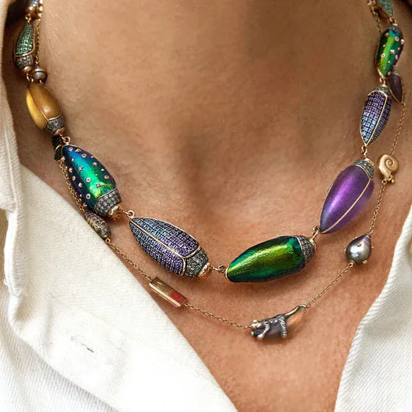 Scarab Eternity necklace