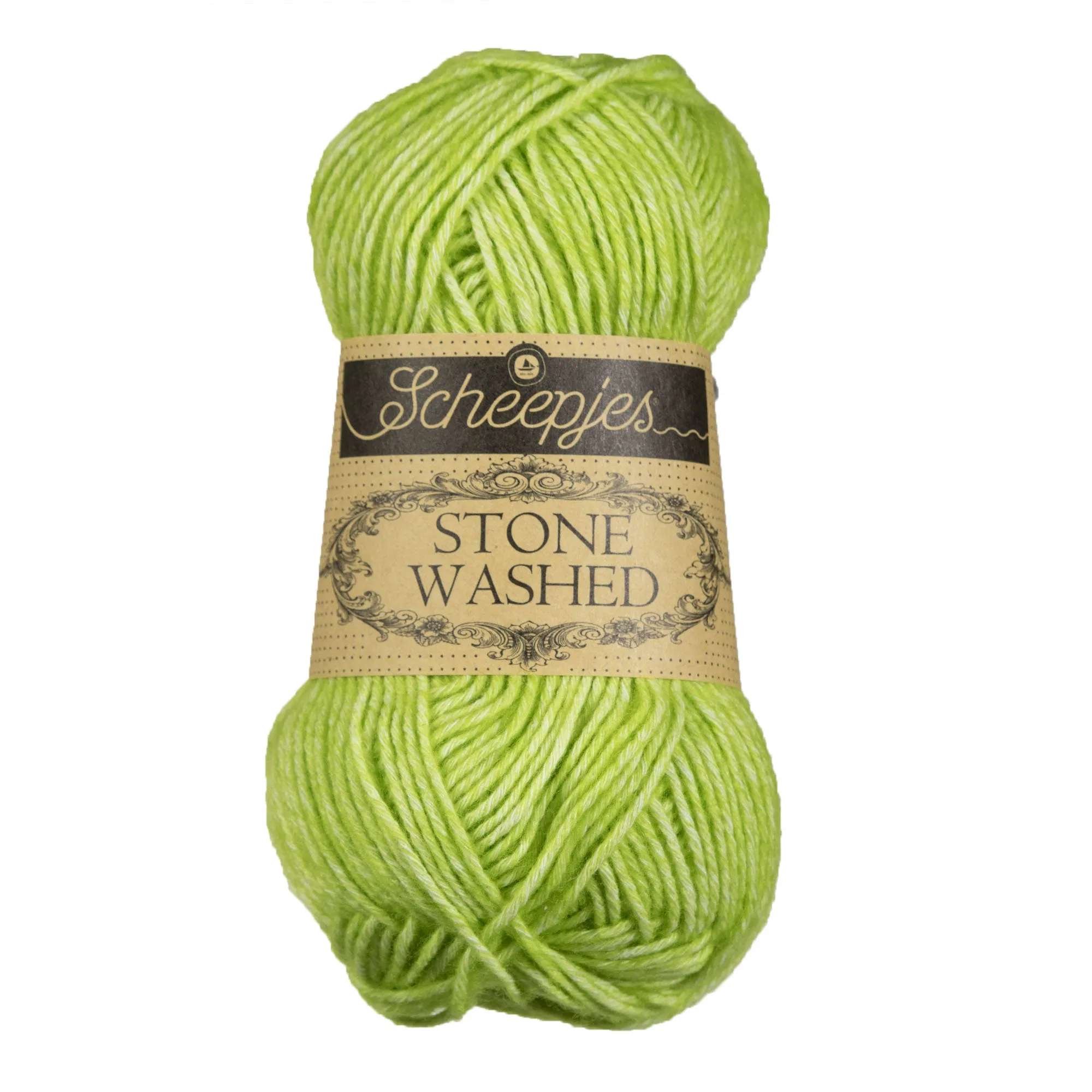 Scheepjes Stone Washed Yarn - 827 Peridot