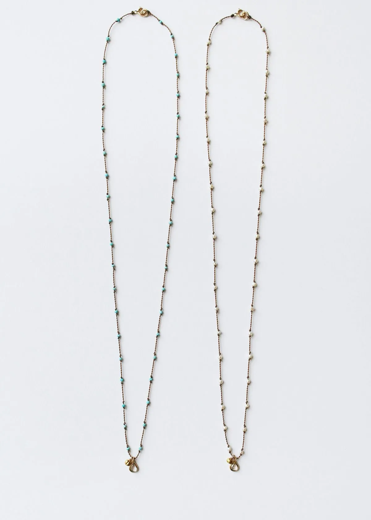 SEE REAL FLOWERS Beaded Primavera Diamond Necklace