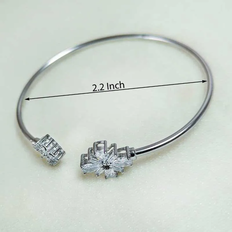 Silver Charming Bracelet (Kada)