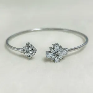 Silver Charming Bracelet (Kada)